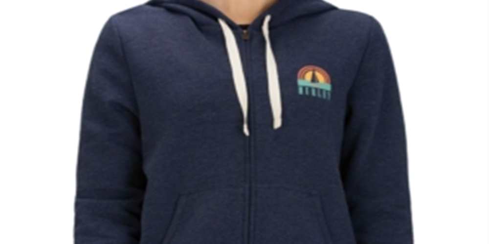 Hurley Sail Away Logo Graphic Hoodie Feminino - Azul Tamanho - M