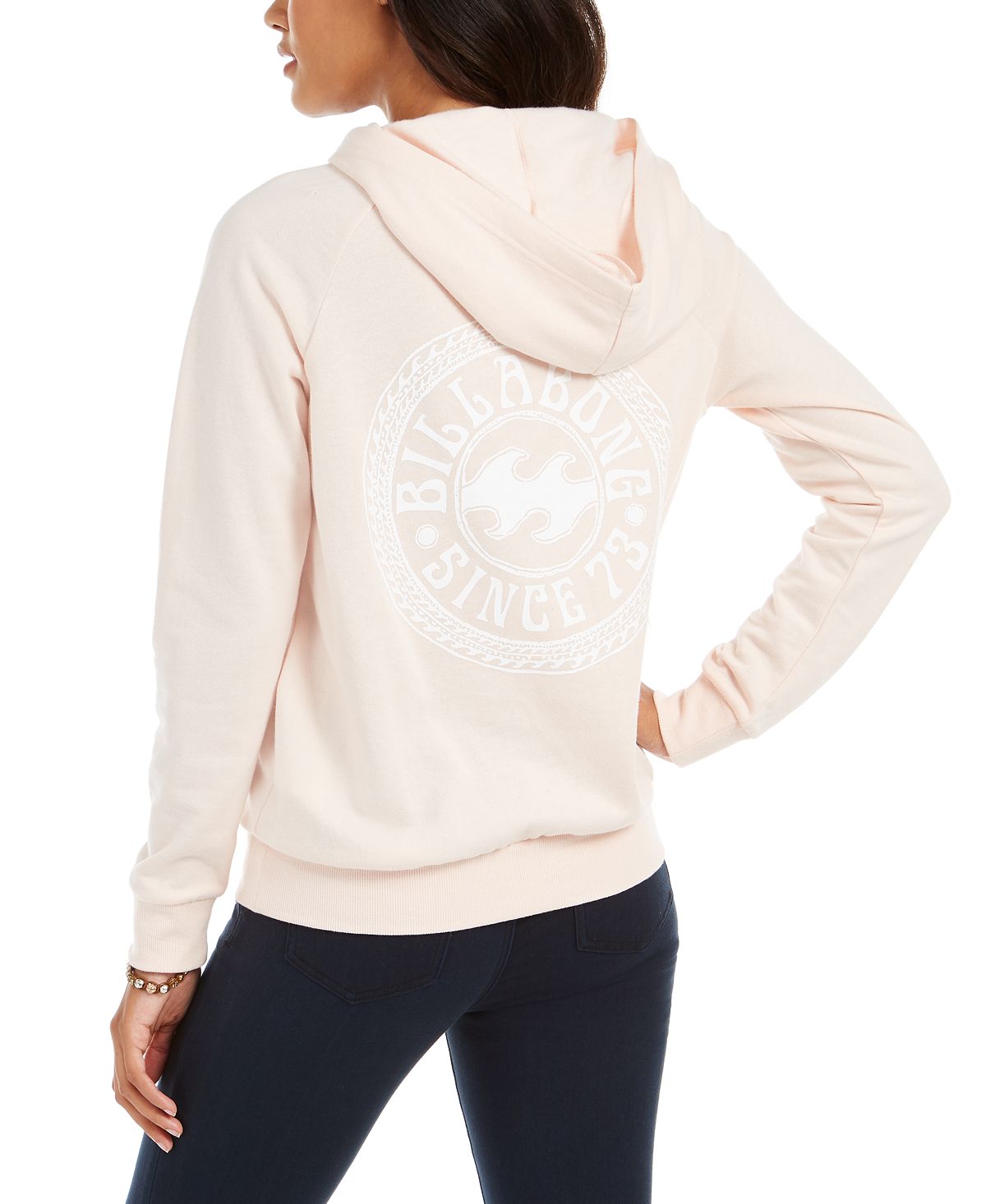 Billabong Junior's Drifter Hoodie Rosa Tamanho XS