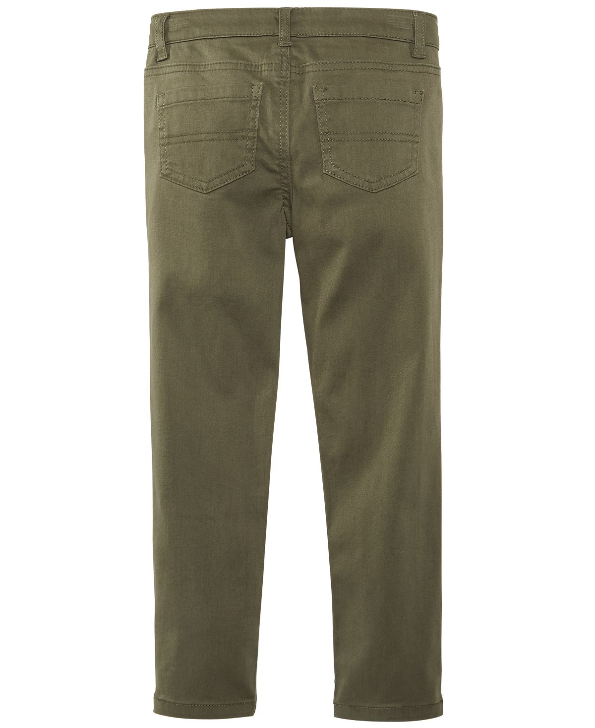 Calça jeans lisa infantil Epic Threads para meninas, verde, tamanho 2T