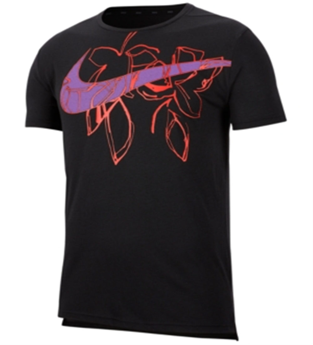 Camiseta Nike Dri-fit Graphic Training Masculina Preta Tamanho M