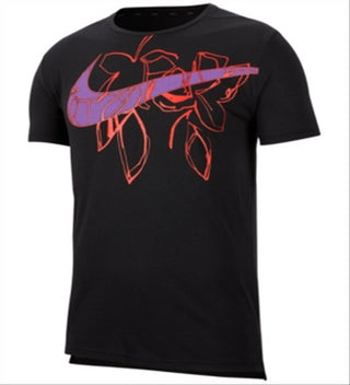 Camiseta Nike Dri-fit Graphic Training Masculina Preta Tamanho M