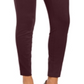 Calça skinny feminina INC International Concepts, cintura alta, tamanho 0, vermelha