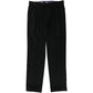 Calça de veludo cotelê casual Ralph Lauren masculina, preta, tamanho 46x32