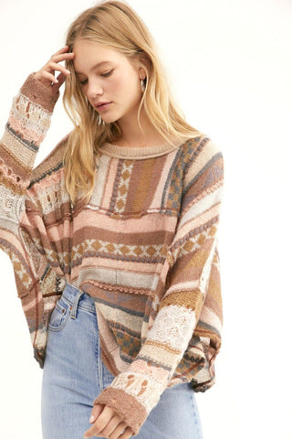 Poncho Skies Feminino Free People Marrom Tamanho X-S