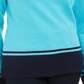 Blusa feminina Karen Scott Colorblock Azul Tamanho Pequeno GG