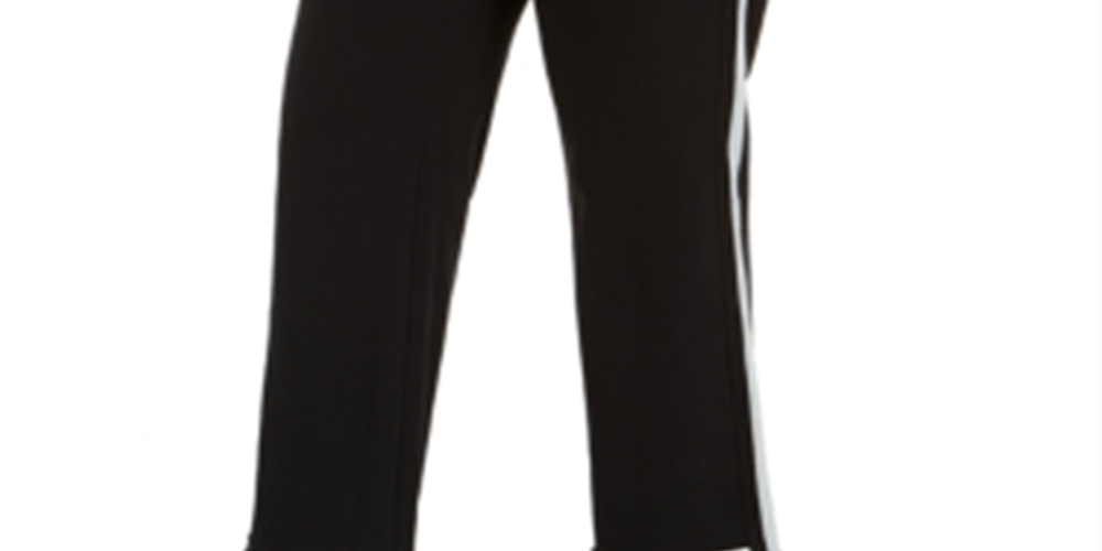 Calça esportiva feminina Calvin Klein Plus, preta, tamanho 3X