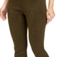 Calça feminina Alfani com franjas e tornozelo, verde, tamanho 4P