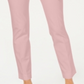 Calça feminina Charter Club Newport Tummy Control Slim Fit Rosa Tamanho 6