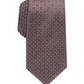 Gravata Perry Ellis Kimball Micro Dot Masculina Marrom Tamanho Regular