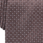 Gravata Perry Ellis Kimball Micro Dot Masculina Marrom Tamanho Regular