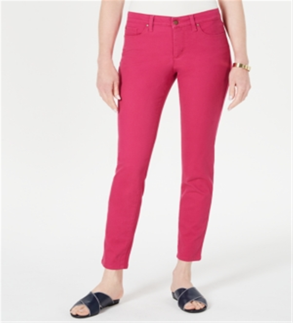 Calça jeans skinny feminina Charter Club Bristol, rosa, tamanho 10