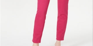 Calça jeans skinny feminina Charter Club Bristol, rosa, tamanho 10