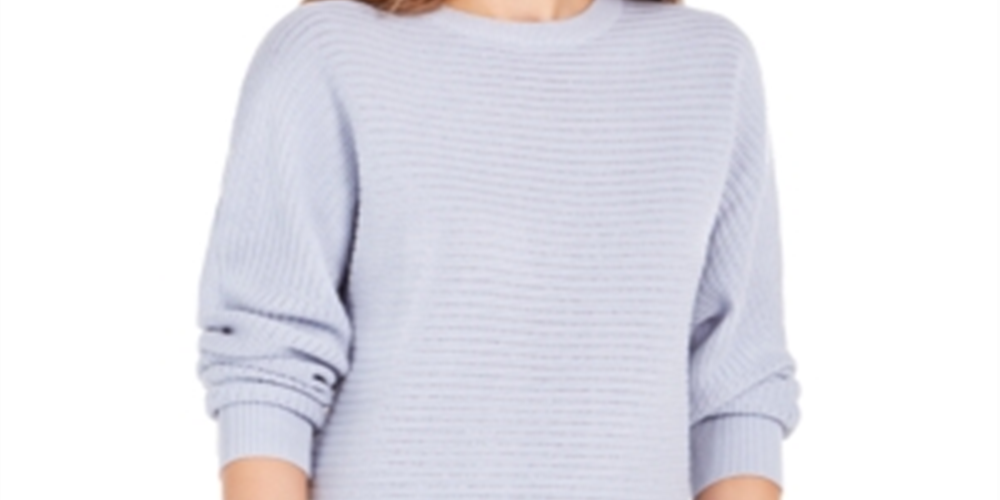 Suéter Calvin Klein Feminino de Algodão Azul Tamanho Médio