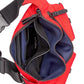 Kenneth Cole New York Bolsa Transversal Feminina Vesey Belt Techni Cole Puffy Vermelha Tamanho Regular