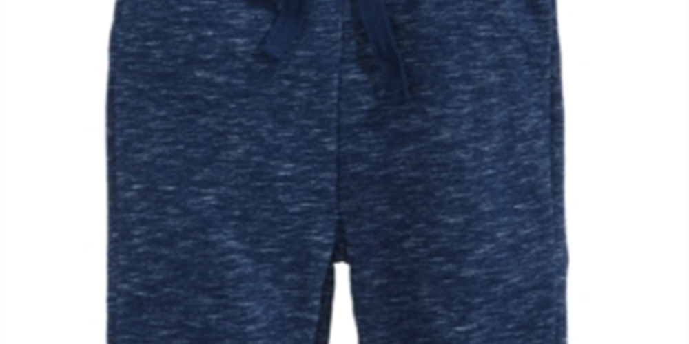 Calça jogger mesclada infantil First Impressions para meninos, azul, tamanho 4T