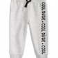 Calça jogger Cool Dude para meninos First Impressions, cinza, tamanho 3-6 meses
