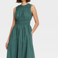 Vestido Leevele Mocked Wait da A New Day Feminino Verde Tamanho 2XL