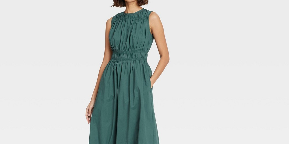 Vestido Leevele Mocked Wait da A New Day Feminino Verde Tamanho 2XL
