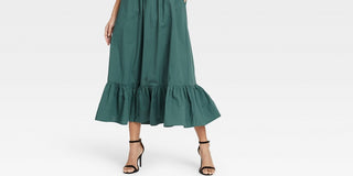 Vestido Leevele Mocked Wait da A New Day Feminino Verde Tamanho 2XL