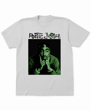 Camiseta gráfica masculina Merch Traffic, branca, tamanho pequeno