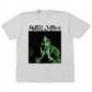 Camiseta gráfica masculina Merch Traffic, branca, tamanho médio