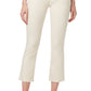 Calça jeans feminina Sanctuary Moonstone Connector Kick Crop, branca, tamanho 30