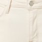 Calça jeans feminina Sanctuary Moonstone Connector Kick Crop, branca, tamanho 30