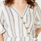 Blusa listrada Gypsies &amp; Moondust Junior, tamanho X-S