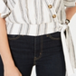 Blusa listrada Gypsies &amp; Moondust Junior, tamanho X-S