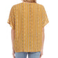 Karen Kane Top Feminino Twist Front Amarelo - Tamanho X-Grande