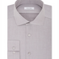 Camisa social masculina Calvin Klein Slim Fit com botões cinza tamanho 16,5 x 34 x 35
