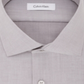 Camisa social masculina Calvin Klein Slim Fit com botões cinza tamanho 16,5 x 34 x 35