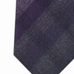 Gravata Masculina Kenneth Cole Reaction Xadrez Tonal Slim Seda Roxa Tamanho Regular