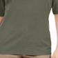 Blusa feminina Karen Scott com decote em V e detalhes em botões, verde, tamanho grande