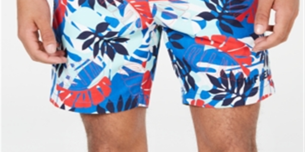 Tommy Hilfiger Marcus 7 Calça Chino Caqui de Cintura Alta Masculina Azul Tamanho 34W