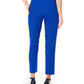 Calça social feminina Calvin Klein reta azul tamanho 10P