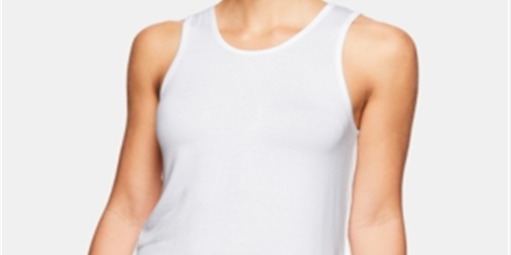 Regata feminina Gaiam Gianna com recorte nas costas, preta, tamanho grande