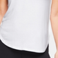 Regata feminina Gaiam Gianna com recorte nas costas, preta, tamanho grande
