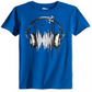 Camiseta Epic Threads Big Boy's Headphones Azul Tamanho Médio