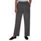 Calça feminina Alfred Dunner Classic Fit Veludo cotelê cinza tamanho 6P
