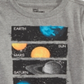 Camiseta Planeta Infantil Epic Threads Cinza Tamanho 5