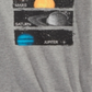 Camiseta infantil Epic Threads Planet para meninos, cinza, tamanho 2T