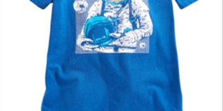 Epic Threads Toddler Boy's Space Dino T-Shirt Blue Size 2T