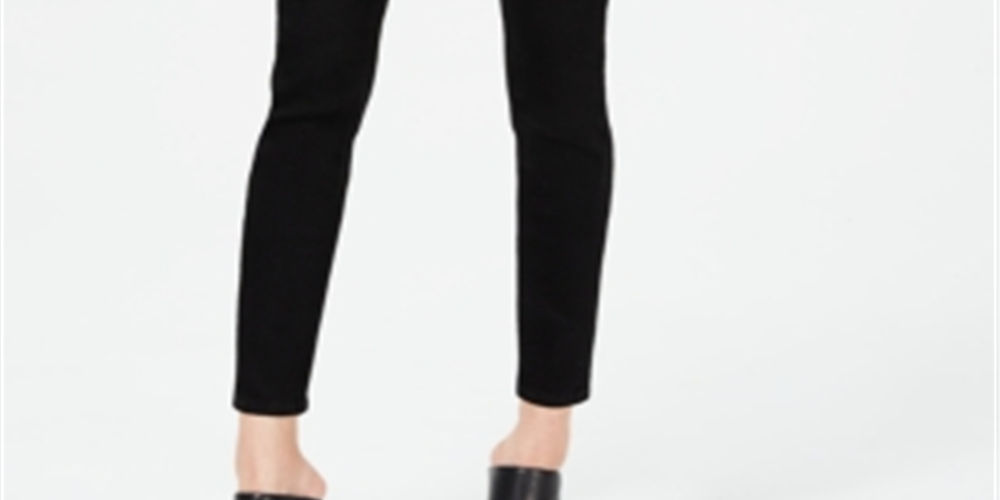Calça jeans skinny push up de cintura alta Kendall + Kylie feminina, azul, tamanho 27