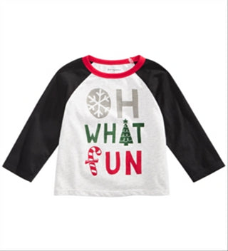 First Impressions Baby Boy's Fun Print T-Shirt Gray Size 12MOS