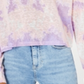 Camisa de manga comprida tie-dye Say What? Junior, rosa, tamanho G