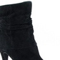 Botas femininas pretas de cano curto INC International Concepts Tangy, tamanho 6 M