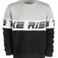 Moletom Ideology Big Boy's Colorblocked Preto Tamanho X-Grande
