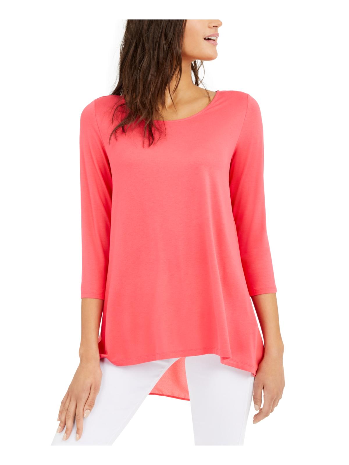 Top Alfani Feminino com Costas Trançadas Rosa Tamanho XL