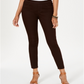 Calças jegging femininas Style &amp; Co, marrom, tamanho pequeno, G